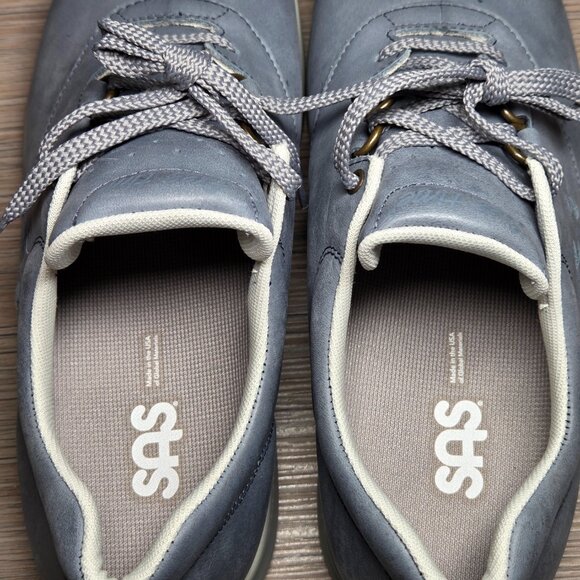 NEW!!! SAS Free Time Denim/Gray Orthopedic Walking Shoes, Nursing – Size: 9WW - Picture 7 of 11